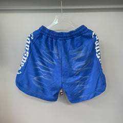 Godspeed Shorts Water Ripple Texture Side Logo Casual Shorts