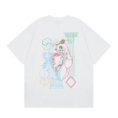 Casablanca T SHIRTS High-quality pure cotton streetwear