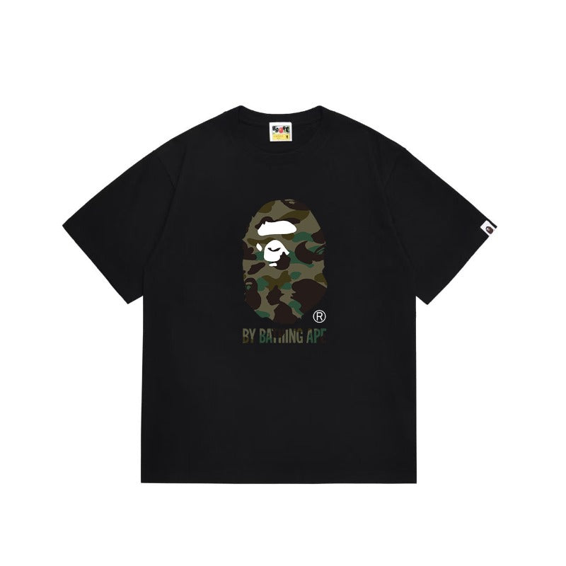 Bathing Shark print T Shirts High-quality 100% cotton streetwear