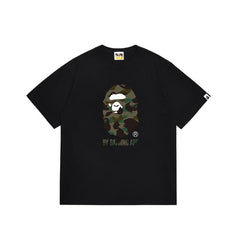 Bathing Shark print T Shirts High-quality 100% cotton streetwear