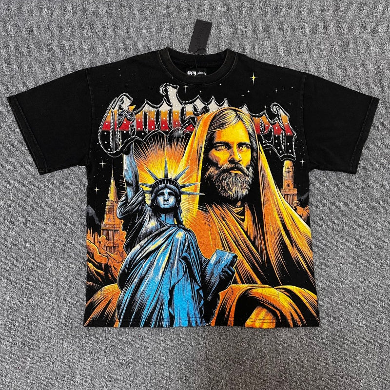 Godspeed T Shirts 100% pure cotton 260g fabric Streetwear fashion