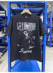Saint Michael T Shirts High-quality, trendy pure cotton clothing