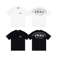 CORTEIZ T-shirt Y2K Heavyweight 3D Letter Printed Oversized Streetwear T-Shirt