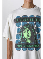 Saint Michael T Shirts High-quality, trendy pure cotton clothing