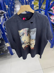 Paly Hollywood T Shirts Heavyweight high-quality pure cotton streetwear