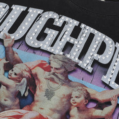 Roughplay Long sleeved shirt "Praise to the Most High" – High-quality, stylish rhinestone design featuring premium direct-to-film (DTF) printing.