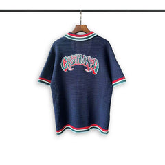 Casablanca knitted short-sleeved sweater