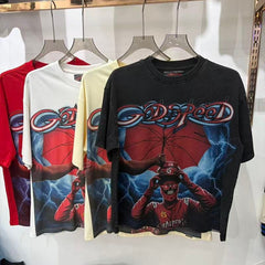 Godspeed T Shirts Stormy Sky Race Driver Relaxed Fit Top