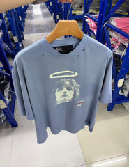Paly Hollywood T Shirts Heavyweight high-quality pure cotton streetwear