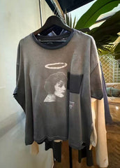 Paly Hollywood T Shirts Heavyweight high-quality pure cotton streetwear