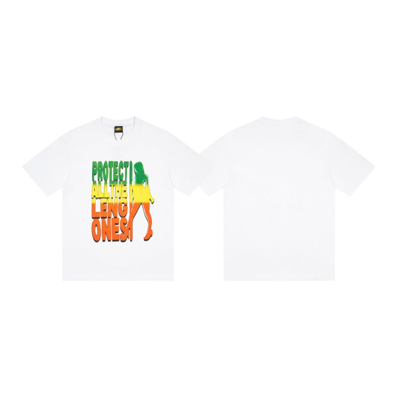 CORTEIZ T-shirt Y2K Heavyweight Leng Ones Printed Oversized Streetwear T-Shirt