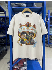 Saint Michael T Shirts High-quality, trendy pure cotton clothing